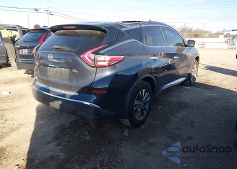 2018 Nissan Murano Sl z USA, uszkodzony, nr VIN 5N1AZ2MG2JN183849